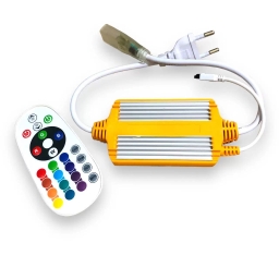 ریموت کنترل ریسه هفت رنگ RGB - فلزی باکیفیت بالا